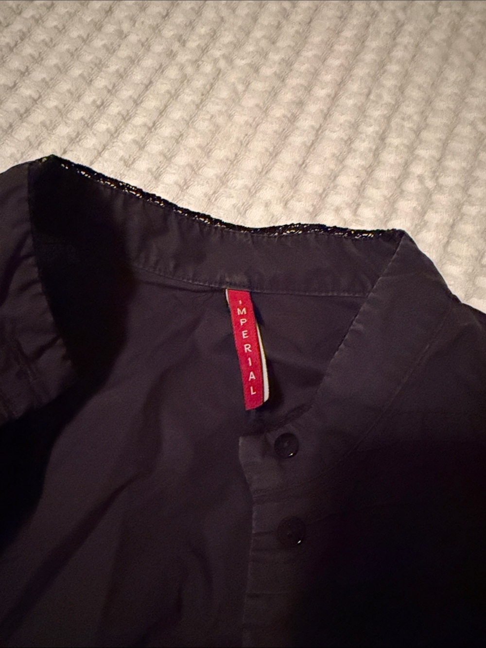 Women’s Black Ruffled Cape-Shoulder Jacket - Picture 2 of 4